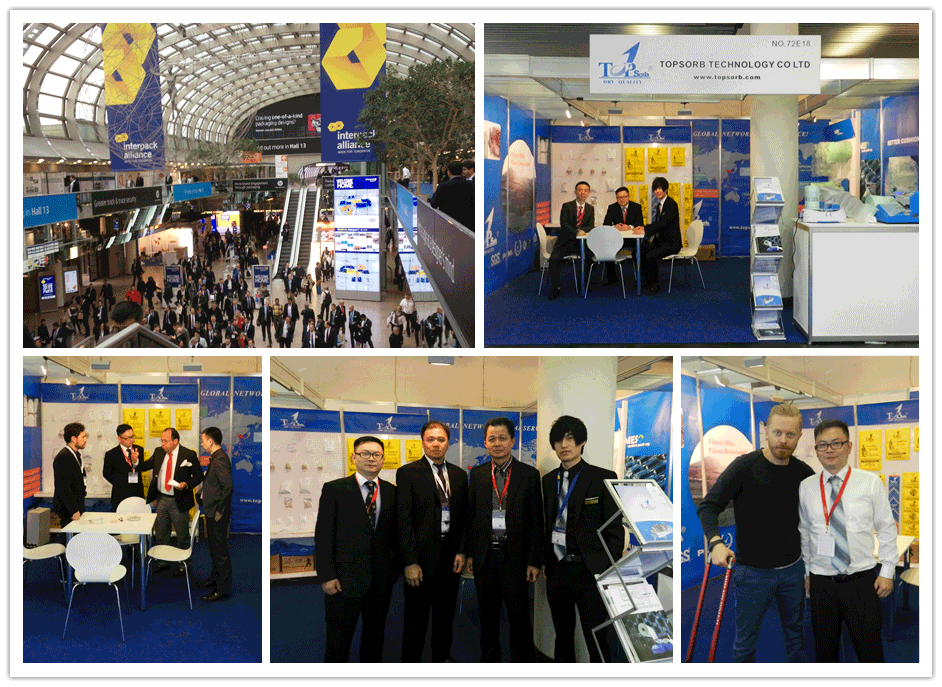 TOPSORB Interpack Trade Show in Dusseldorf,2017 TOPSORB Interpack Trade Show in Dusseldorf,2017